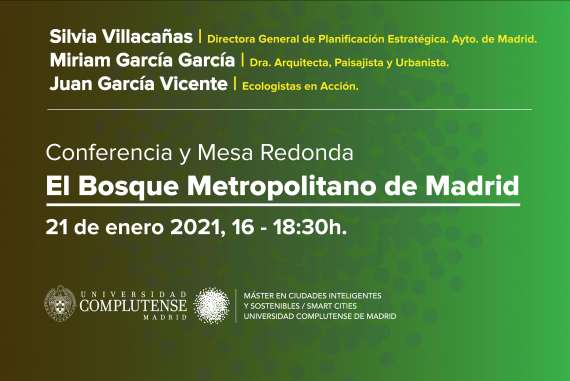 Conferencia y Mesa Redonda "El Bosque Metropolitano de Madrid"